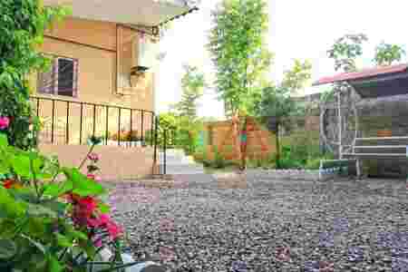 اجاره ویلای روستایی شالیزار زیده در فومن - زیده بالا-حیاط ویلا