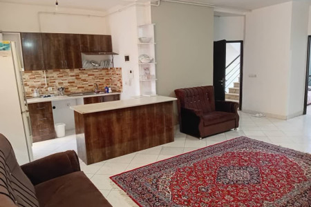 آشپزخانه و پذیرایی آپارتمان دوخوابه بهار رشت گلسار واحد ۵ | آپارتمان در رشت | ایجاره