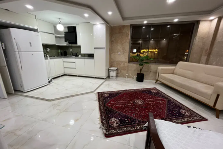 سوییت مبله هوشمند لوکس سوییت در شیراز ایجاره آشپزخانه