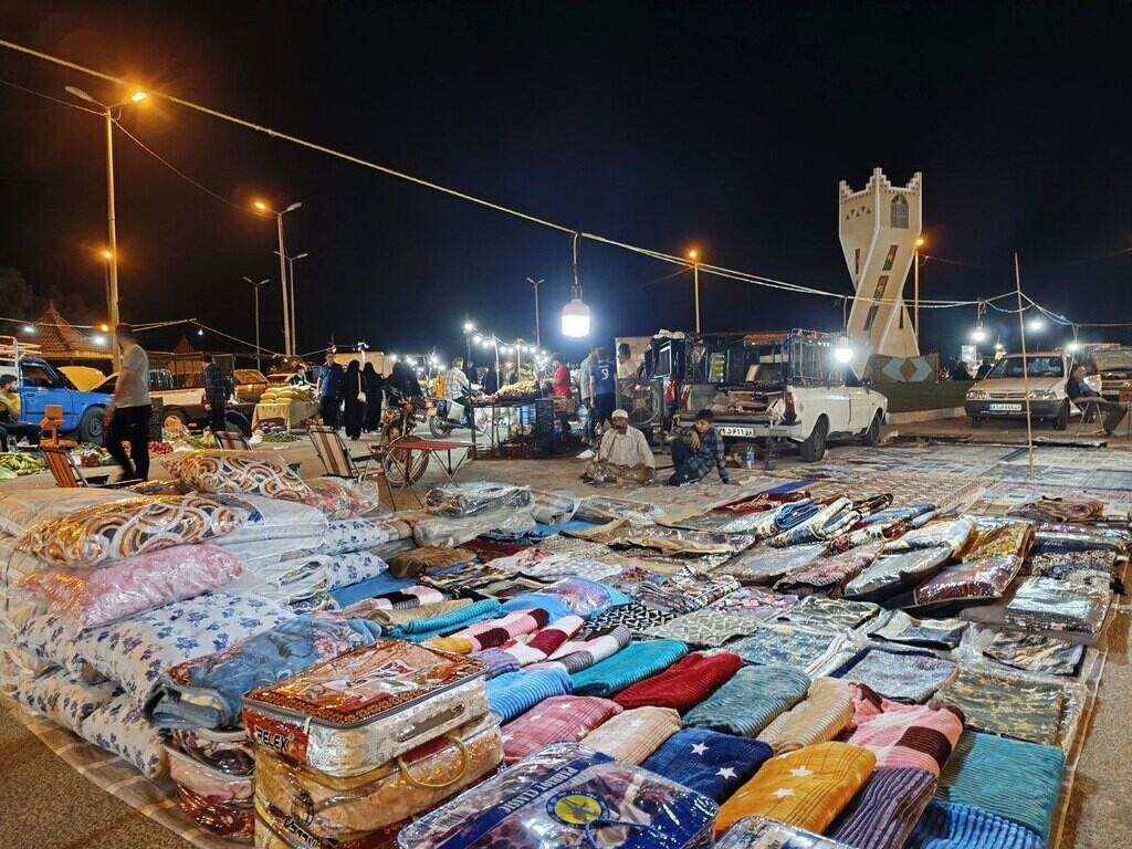 بازار روز عسلویه، از جاهای گردشگری عسلویه