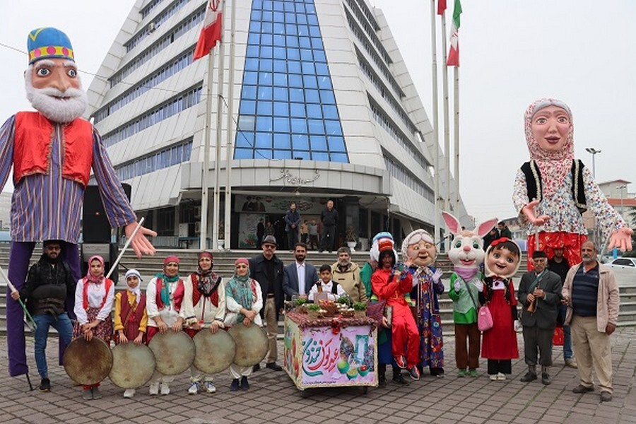 مراسم نوروزخوانی در قائم شهر- قائم شهر