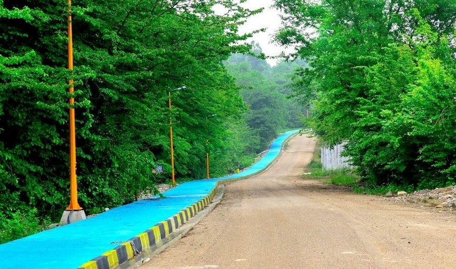 نمایی از طبیعت زیبای قائم شهر